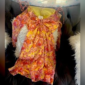 Flowy, floral, boho dream! Wait I forgot to mention backless beautiful dress